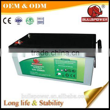 Maintenance Free Lead Acid Sealed Solar System 12v 150ah de Bateria de Gel photo-3