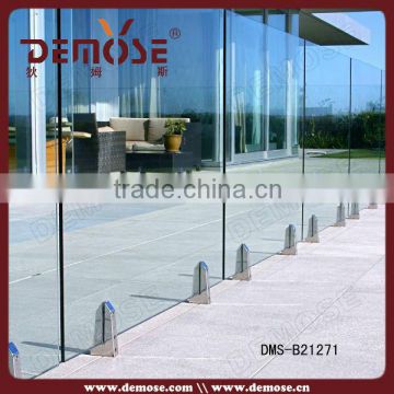 free stand deck rail systems/plexiglass fence/glass balustrade fixings