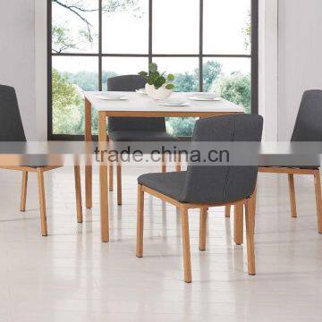 2016 new style wooden and metal dining tables