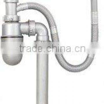 siphon sink strainer drain pipe