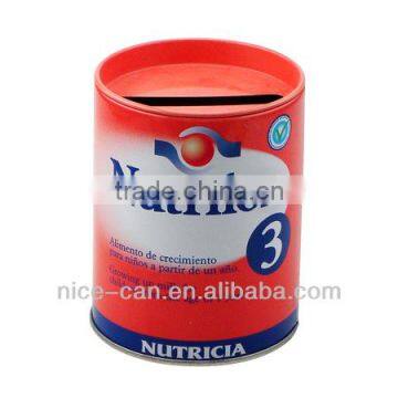 Customized Promotional Round Metal Chocolate Tin Box