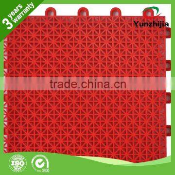 Single Layer Interlocking Plastic Sport Court Flooring With Cross Shape photo-5