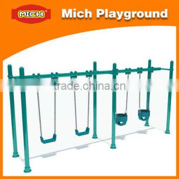 Metal kids swing outdoor playground toys