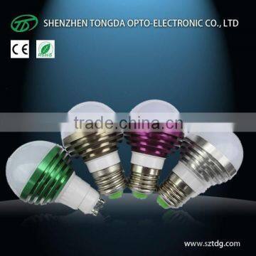 AC/DC 12V 24V 28V 3W B22 Led bulb light Samsung chip (TongDa)