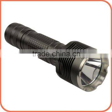 Big torch camping Xm-l2 1000 Lumen 18650 Lithium Battery Hard Anodized flashlight for hunting