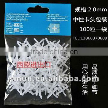 2Lmm Plastic Tile Spacer