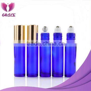 Hot sale perfume 10 ml cosmetic packing roll on glass bottle