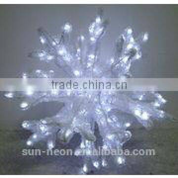 CE approved new style led christmas Crystal snowflake light motif