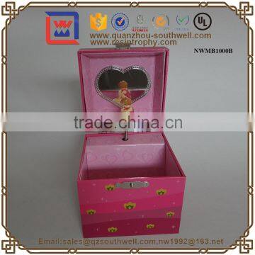 Promotion Custom Logo Stamped Plastic Jewelry Box Mini Digital Music Box Speaker