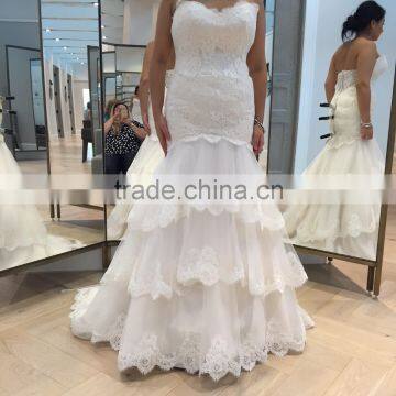 (MY2669) MARRY YOU Sweetheart Lace Wedding Dresses Mermaid Wedding Gowns For Fat Girl