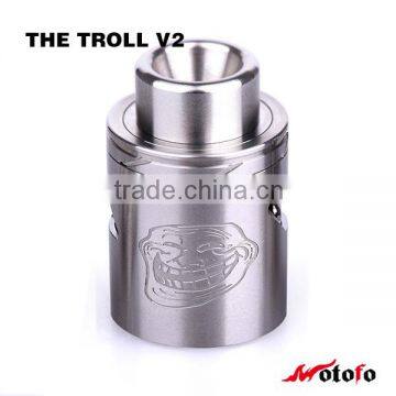 vape pen from china supplier 2016 Wotofo RDA The Troll V2/The Troll RDA V2 Wotofo RDA wholesale cool