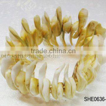 Fashion jewelry shell bracelet