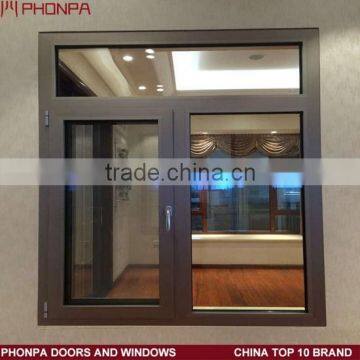 Modern house casement windows aluminum door and window China supplier