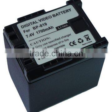 Replacement Digital Video battery for BP-819