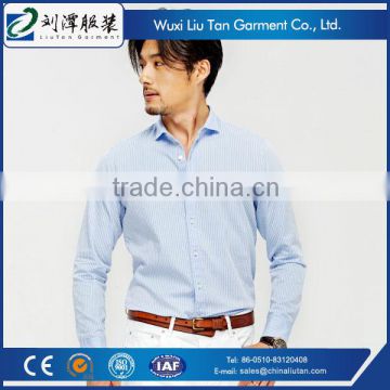 New model slim fit casual shirt for men stripe shirt