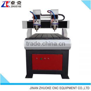 New product cnc router cnc two spindles machine
