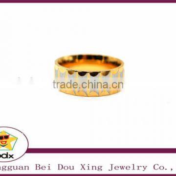 High Quality Couple Rings for Women Men Cubic Zirconia Wedding Ring18K Gold Plated Wedding Rings Stainless Steel Female Jewelry photo-2