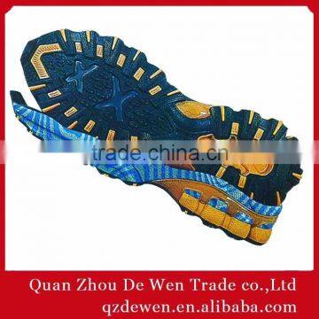 39# To 46# High Quality Cool Design EVA Rubber TPR Sole For Men Shoes Made In China MOQ 1200 Pairs