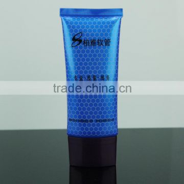 large colored cosmetic tubes packing for body wash