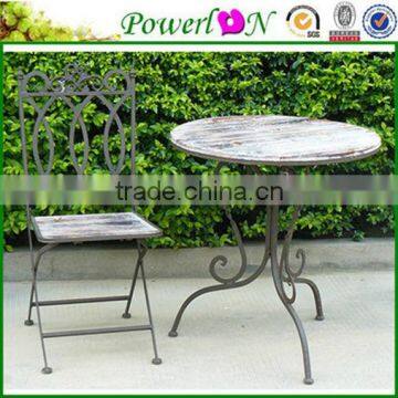 Classic Iron Wooden Garden Furniture photo-2