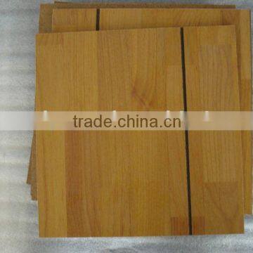 Best seller cherry grain grooved plywood/pvc plywood