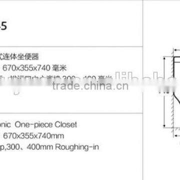 Y045 YYU Factory Ceramic wc Toilet Sanitary photo-2