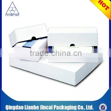 2014 Nes style white corrugated box