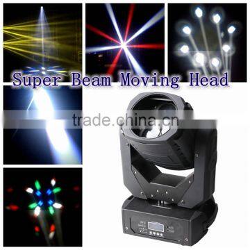 4* 25w controllable limiteless rotation super dynamic led moving beam lights