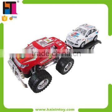 Kids Vehicle Toys Plastic Friction Car With Small Car