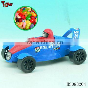 Pull back F1 racer cartoon sweet toys