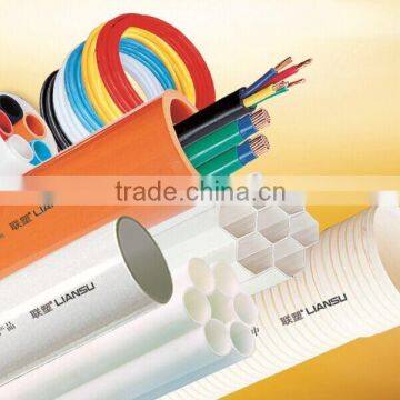 2015 hot sell Lesso (Liansu) brand Underground PVC electrical and communitcation duct