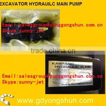 KAWASAKI ORIGINAL PUMP FOR KOBELCO,HYDRAULIC PUMP YN10V00036F1 photo-1
