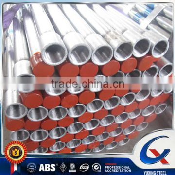 Hot dipped galvanized round pipe purchase order