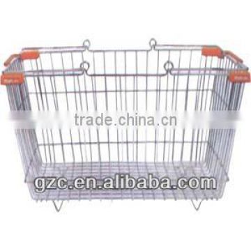 GZC- Metal Shopping Basket for Supermarket Retail Store