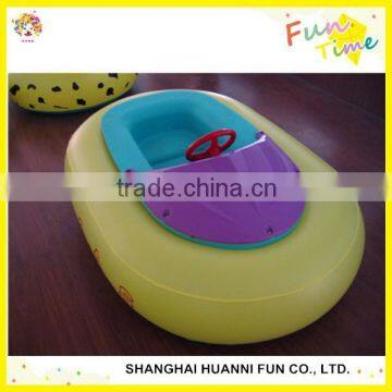2015 Newly Design Kids Motorized Bumper Boat With PVC Inflatable Tube Factory photo-3