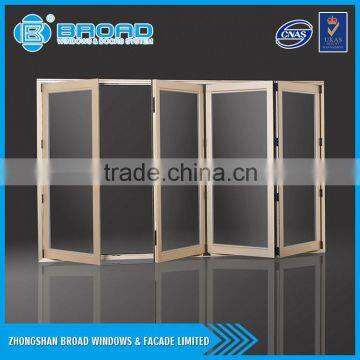 2015 Chinese supplier aluminium folding door, economic folding interior door price
