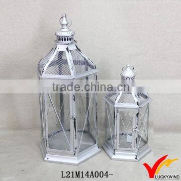 Garden Decorate Candle Lanterns Antique. Metal