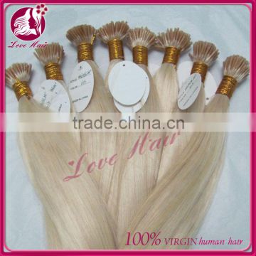 Most popular i tip stick hair ail virgin hair extension