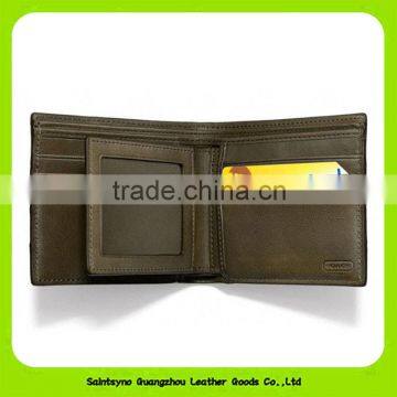 Multi-color Fashion Real Leather Wallets Men's Bussiness Bifold Wallet 16415