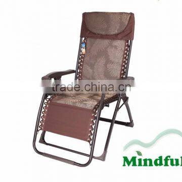 OEM Wholesale Garden Zero Gravity Deck Chair Cheap Metal Beach Deck Chair photo-6