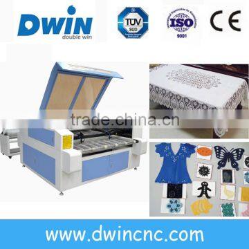 automatic co2 laser cnc sticker cutting machinery with DW1410 model