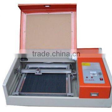 Jinan 400 portable mini laser cutting and engraving machine