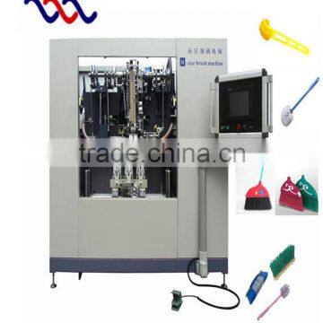 Haixing 5 Axis 3 heads CNC car brush / car wheel brush machine