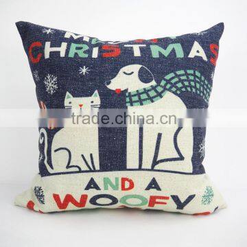Custom Christmas Digital Design Cushion Covers Square Pillow Cover 16*16 photo-2