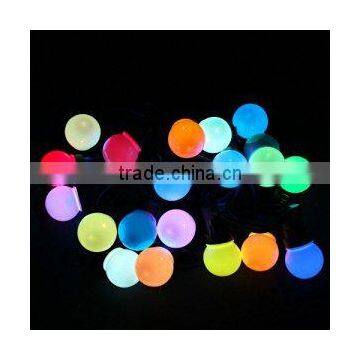 20 Globe Party Solar LED Bulb String Lights for Decorate Christmas Tree photo-2