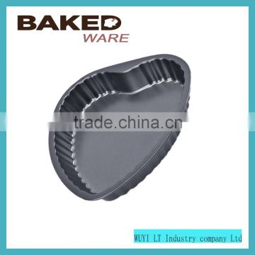 Carbon Steel Bakeware Cake Pan black color pizza pan