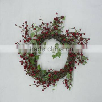 christmas decoration red berry wholesale christmas garland