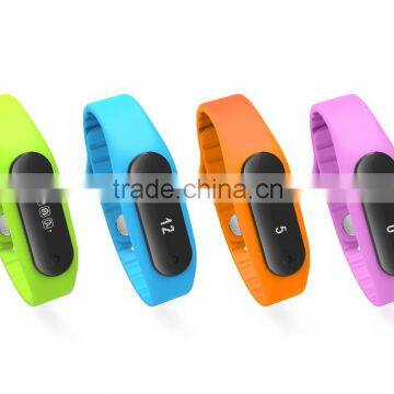 Bluetooth Waterproof Fitness E06 Smart Band Tracker Smart Watch With Oled Touch Panel for Mobile Phones photo-4