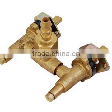 Custom made high quality factory direct brass lpg gas control valve for cooktop