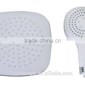 High Quality White Plastic Shower Set /hand Shower and Shower Head